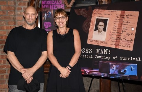 Photo Flash: MOSES MAN Celebrates Opening Night at NYMF Image