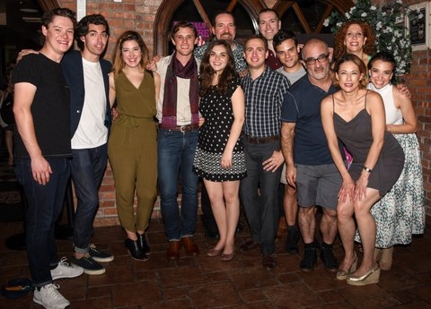 Photo Flash: MOSES MAN Celebrates Opening Night at NYMF 