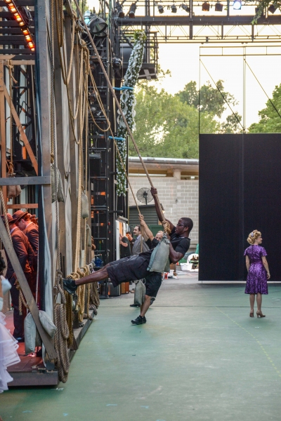 Photo Flash: Behind the Scenes of HOLIDAY INN at The Muny Image