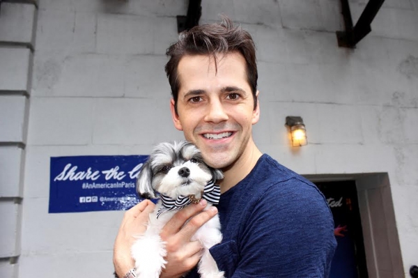 Photo Flash: Rescue Pooch Tinkerbelle the Dog Visits AN AMERICAN IN PARIS Image