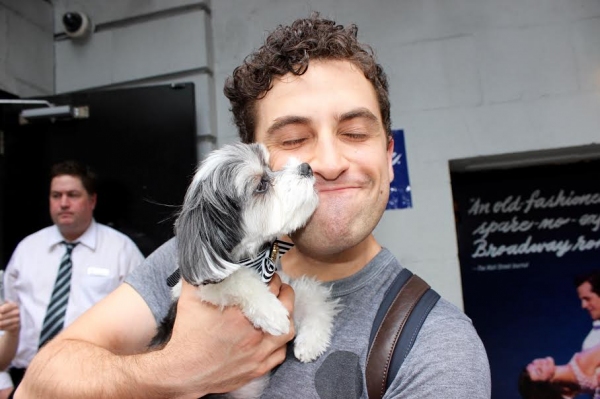 Photo Flash: Rescue Pooch Tinkerbelle the Dog Visits AN AMERICAN IN PARIS Image