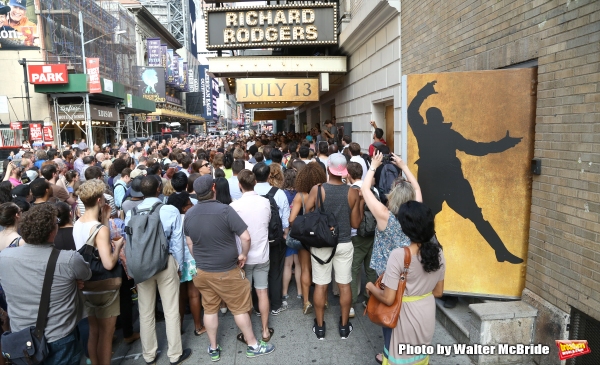Photo Coverage: They Wanna Be in the Room Where It Happens- Fans Flock for HAMILTON's First Lottery! Image