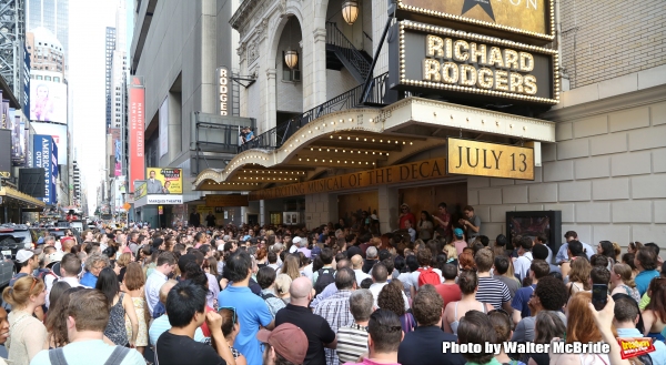 Photo Coverage: They Wanna Be in the Room Where It Happens- Fans Flock for HAMILTON's First Lottery! Image