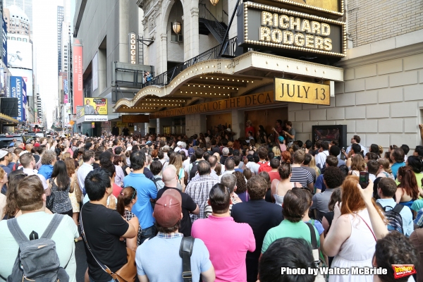 Photo Coverage: They Wanna Be in the Room Where It Happens- Fans Flock for HAMILTON's First Lottery! Image