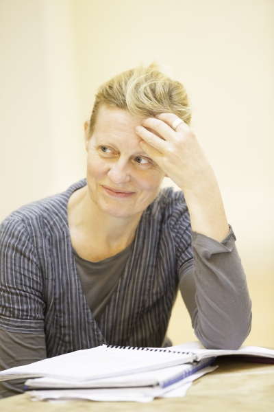 Photo Flash: First Look at Benedict Cumberbatch in Rehearsal for Barbican's HAMLET Image