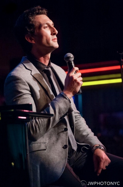 Photo Flash: Broadway's Aaron Lazar Plays Birdland Image
