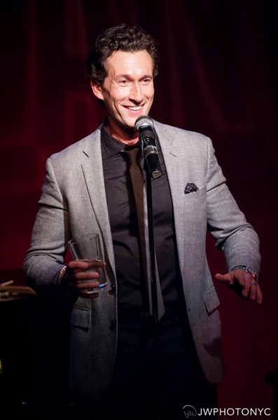 Photo Flash: Broadway's Aaron Lazar Plays Birdland Image