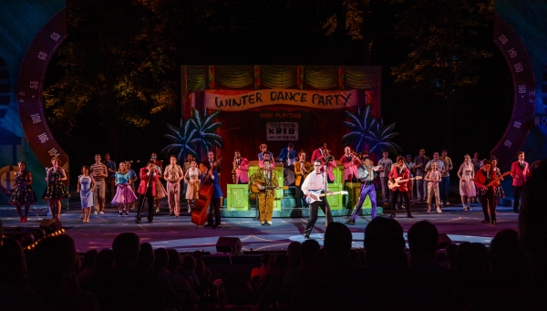 Photo Flash: First Look at Andy Christopher & More in BUDDY: THE BUDDY HOLLY STORY at The Muny Image