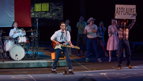 Photo Flash: First Look at Andy Christopher & More in BUDDY: THE BUDDY HOLLY STORY at The Muny Image