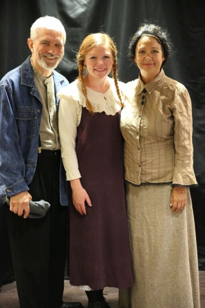 Mike Rolgalski as ''Matthew Cuthbert,'' Mary-Margaret Roberts as ''Anne Shirley,'' an Photo
