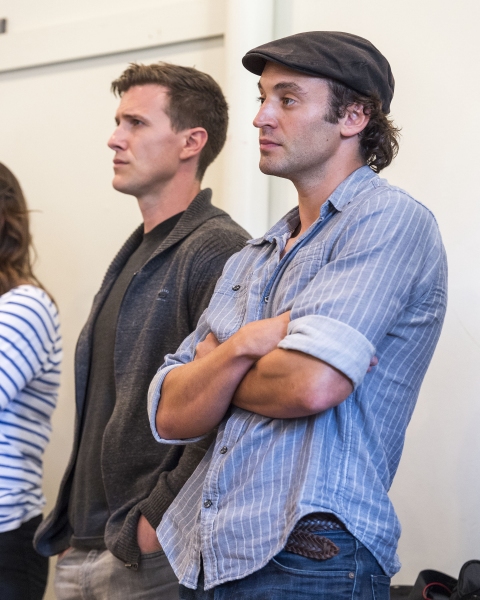 Photo Flash: Sneak Peek at Rehearsals of BENT at the Taper - Hugo Armstrong, Tom Berklund, Ray Baker & More! Image