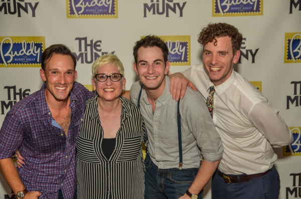 Photo Flash: Inside The Muny's BUDDY: THE BUDDY HOLLY STORY Opening Night Cast Party Image