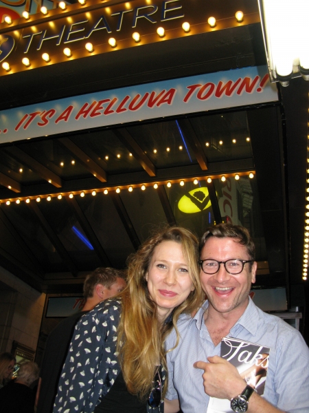 39 STEPS' Brittany Vicars and Billy Carter at Broadway's ON THE TOWN Photo