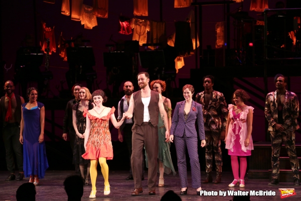Photo Coverage: Queenie and Company Take Opening Night Bows at Encores! THE WILD PARTY Image