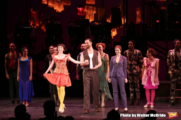 Photo Coverage: Queenie and Company Take Opening Night Bows at Encores! THE WILD PARTY Image