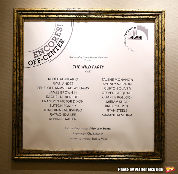 Photo Coverage: Queenie and Company Take Opening Night Bows at Encores! THE WILD PARTY Image