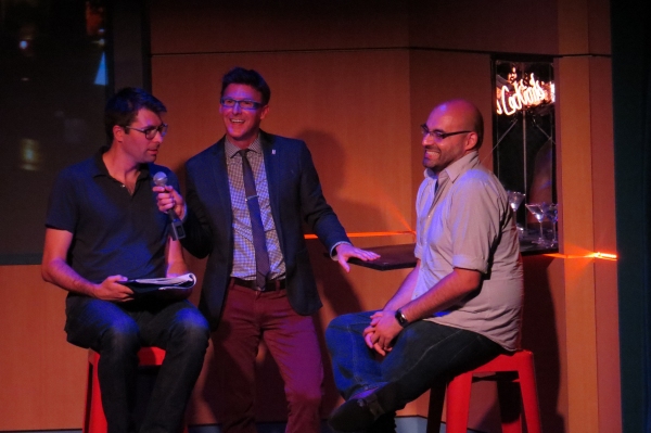 Photo Flash: With Lead Out Sick, 'SEX TIPS FOR STRAIGHT WOMEN' Playwright Makes Sudden Off-Broadway Debut Image