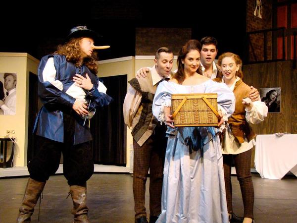 George and Charlotte Hay (Andrew Pond and Lisa Savegnango) run a traveling theatre tr Photo