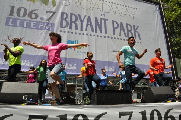 Photo Coverage: CHICAGO, MAMMA MIA!, FINDING NEVERLAND & More Perform at Broadway in Bryant Park! Image