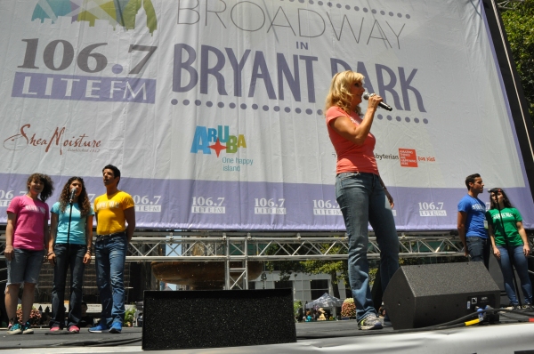 Photo Coverage: CHICAGO, MAMMA MIA!, FINDING NEVERLAND & More Perform at Broadway in Bryant Park! Image