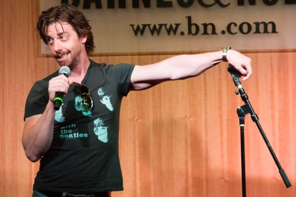 Photo Coverage: Cast of SOMETHING ROTTEN! Celebrates Album Release at Barnes & Noble Image
