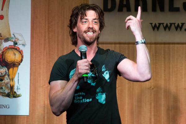 Photo Coverage: Cast of SOMETHING ROTTEN! Celebrates Album Release at Barnes & Noble Image