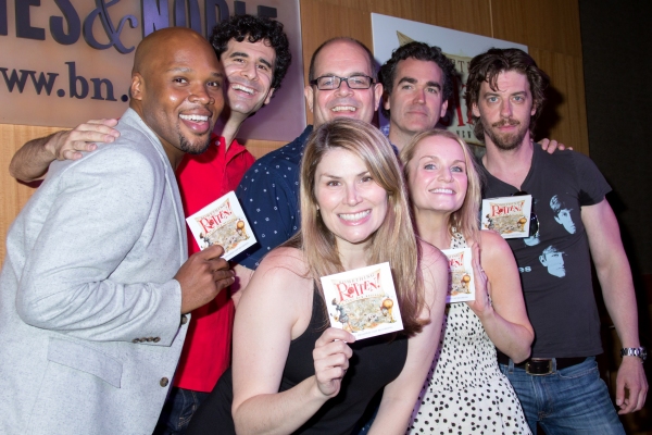 Photo Coverage: Cast of SOMETHING ROTTEN! Celebrates Album Release at Barnes & Noble Image