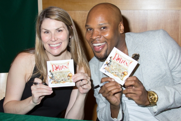 Photo Coverage: Cast of SOMETHING ROTTEN! Celebrates Album Release at Barnes & Noble Image