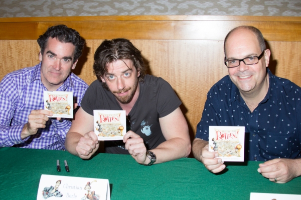 Photo Coverage: Cast of SOMETHING ROTTEN! Celebrates Album Release at Barnes & Noble Image