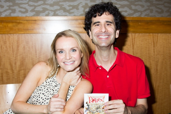 Photo Coverage: Cast of SOMETHING ROTTEN! Celebrates Album Release at Barnes & Noble Image