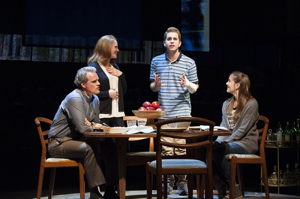 Michael Park, Jennifer Laura Thompson, Ben Platt and Laura Dreyfuss Photo