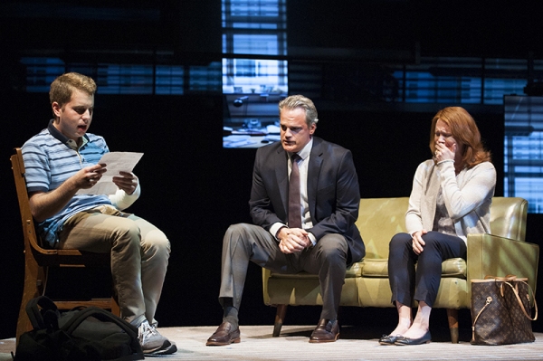 Ben Platt, Michael Park and Jennifer Laura Thompson Photo