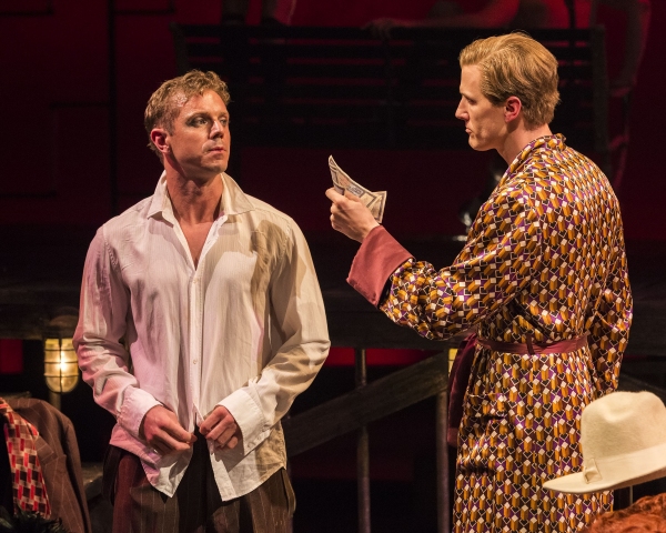 Photo Flash: First Look at Charlie Hofheimer, Patrick Heusinger, Andy Mientus, Jake Shears and More in BENT at the Taper Image