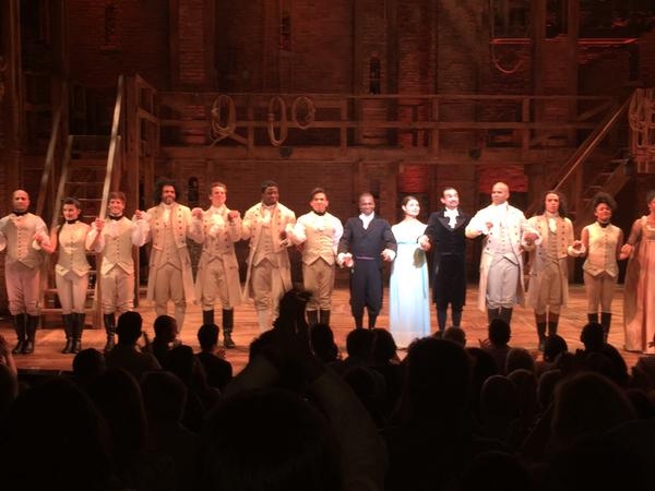 Photo Flash: President Obama Gives HAMILTON a Standing Ovation Image