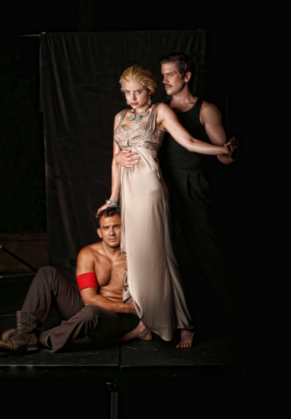 Photo Flash: First Look at Randi Garza, Cesar Restrepo, Charlie Brady and More in Serenbe's Reimagined EVITA Image