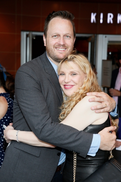 Todd Almond and Courtney Love Photo