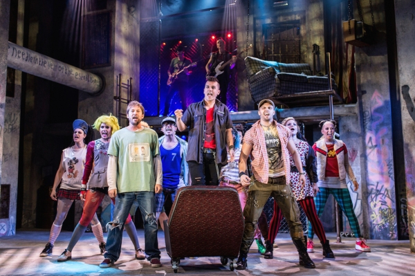 Photo Flash: First Look at Aaron Sidwell, Luke Baker, Amelia Lily and More in West End's AMERICAN IDIOT 