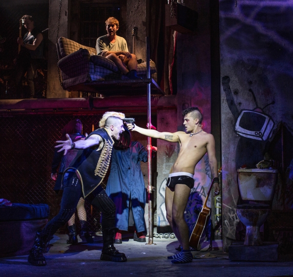 Photo Flash: First Look at Aaron Sidwell, Luke Baker, Amelia Lily and More in West End's AMERICAN IDIOT Image