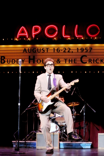 Photo Exclusive! First Look at James Barry, Matt Allen and More in BUDDY - THE BUDDY HOLLY STORY at North Carolina Theatre, Opening Tonight! Image