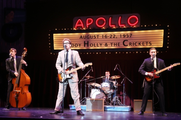 Photo Exclusive! First Look at James Barry, Matt Allen and More in BUDDY - THE BUDDY HOLLY STORY at North Carolina Theatre, Opening Tonight! Image