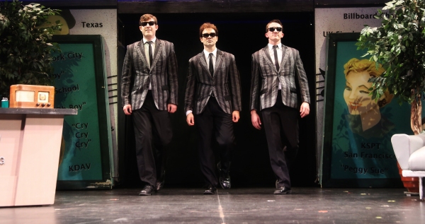 Photo Exclusive! First Look at James Barry, Matt Allen and More in BUDDY - THE BUDDY HOLLY STORY at North Carolina Theatre, Opening Tonight! Image