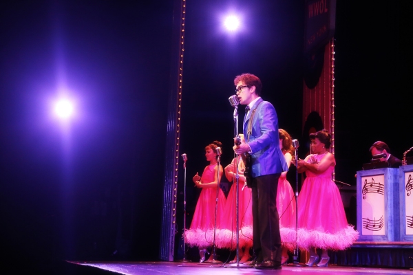 Photo Exclusive! First Look at James Barry, Matt Allen and More in BUDDY - THE BUDDY HOLLY STORY at North Carolina Theatre, Opening Tonight! Image