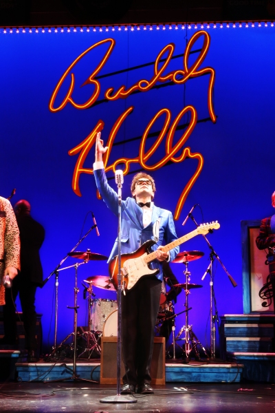 Photo Exclusive! First Look at James Barry, Matt Allen and More in BUDDY - THE BUDDY HOLLY STORY at North Carolina Theatre, Opening Tonight! Image