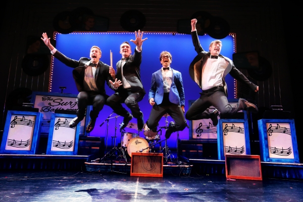Photo Exclusive! First Look at James Barry, Matt Allen and More in BUDDY - THE BUDDY HOLLY STORY at North Carolina Theatre, Opening Tonight! Image