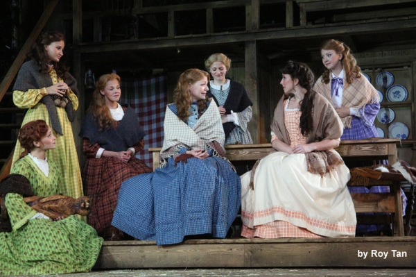 Photo Flash Exclusive: First Look at Alex Gaumond & Laura Pitt-Pulford in SEVEN BRIDES FOR SEVEN BROTHERS Image
