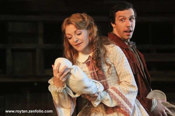 Photo Flash Exclusive: First Look at Alex Gaumond & Laura Pitt-Pulford in SEVEN BRIDES FOR SEVEN BROTHERS Image