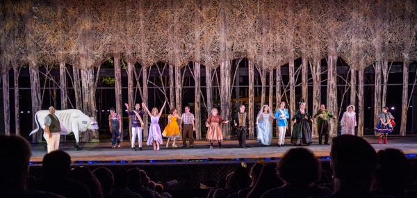 Photo Flash: First Look at Heather Headley, Erin Dilly, Rob McClure and More in INTO THE WOODS at The Muny 
