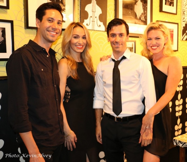 Andy Blanco, Rebecca Riker, Clyde Alves and Robyn Hurder at 