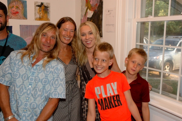 Photo Flash: Invisible Familiars, Monica Bill Barnes & More Celebrate Accabonac House Image