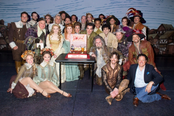 Photo Coverage: SOMETHING ROTTEN! Cast Celebrates 100 Performances on Broadway!  Image